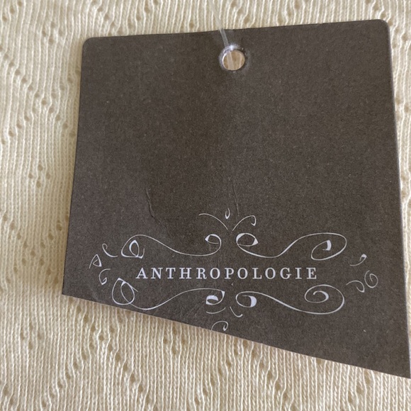 Anthropologie NWT Eloise Picot wrap top Victorian bed jacket pale butter yellow - Picture 6 of 11